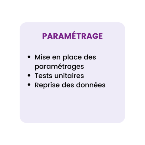 Projet-paramétrage-Prismasoft